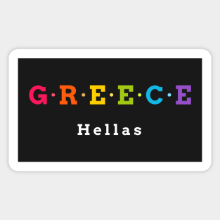 Greece,  Hellas Sticker